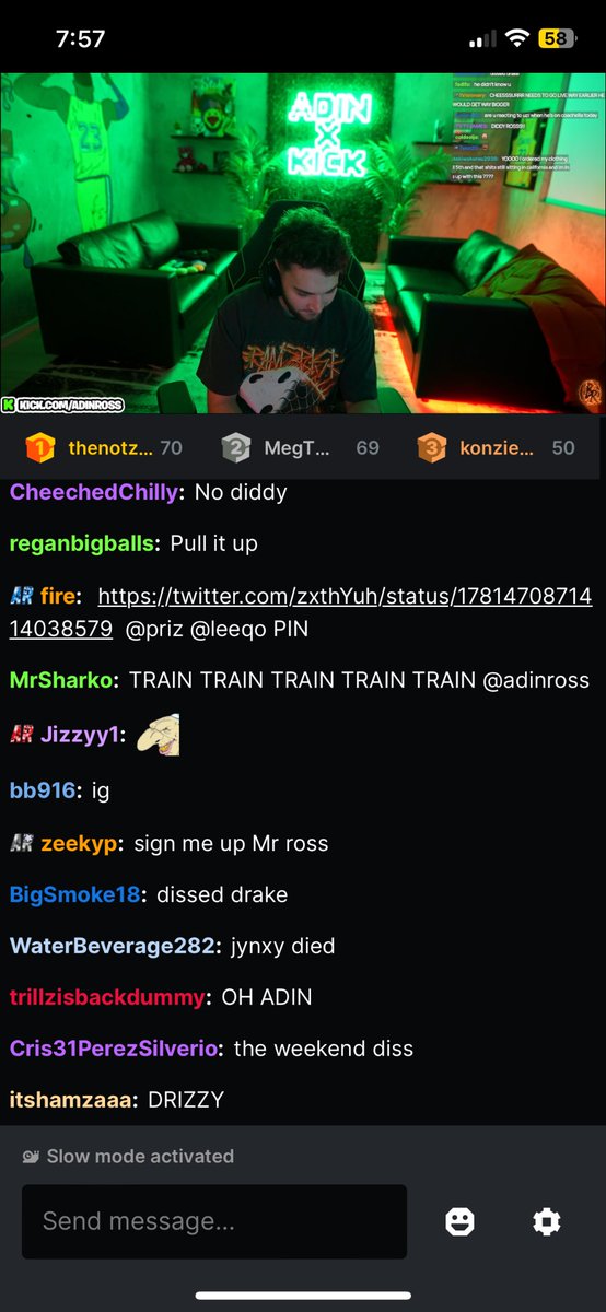 adinraws's tweet photo. EVERYONE TUNE IN @adinross 
#adinross #ssb kick #KickStreaming https://t.co/eERA4EsvKe