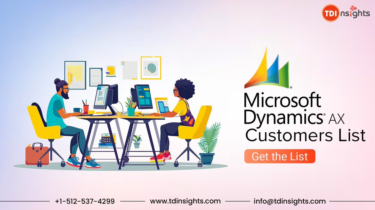 TD_Insights's tweet image. Enrich Your Sales Campaign With Our List Of Companies That Use Microsoft AX Customers
Contact Us: tdinsights.com/microsoft-dyna…
#msdynamicsax #csutomers #technology #marketing #channels #TDInsights