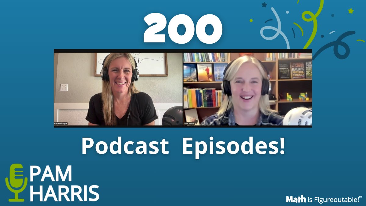 Are you a mathematician or a math-er? As part of our 200th episode celebration we decided to change up the podcast intro and then spent time explaining the new language. Listen in: bit.ly/mathpcast200 #MathIsFigureOutAble #MathChat #MTBoS #ITeachMath #MathEd #Mathematics