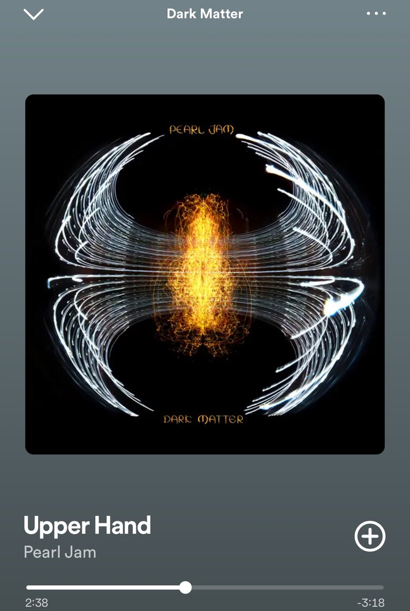 betterman4evr's tweet image. What a song #pearljam ⁦@PearlJam⁩ #darkmatter #upperhand UPPER HAND