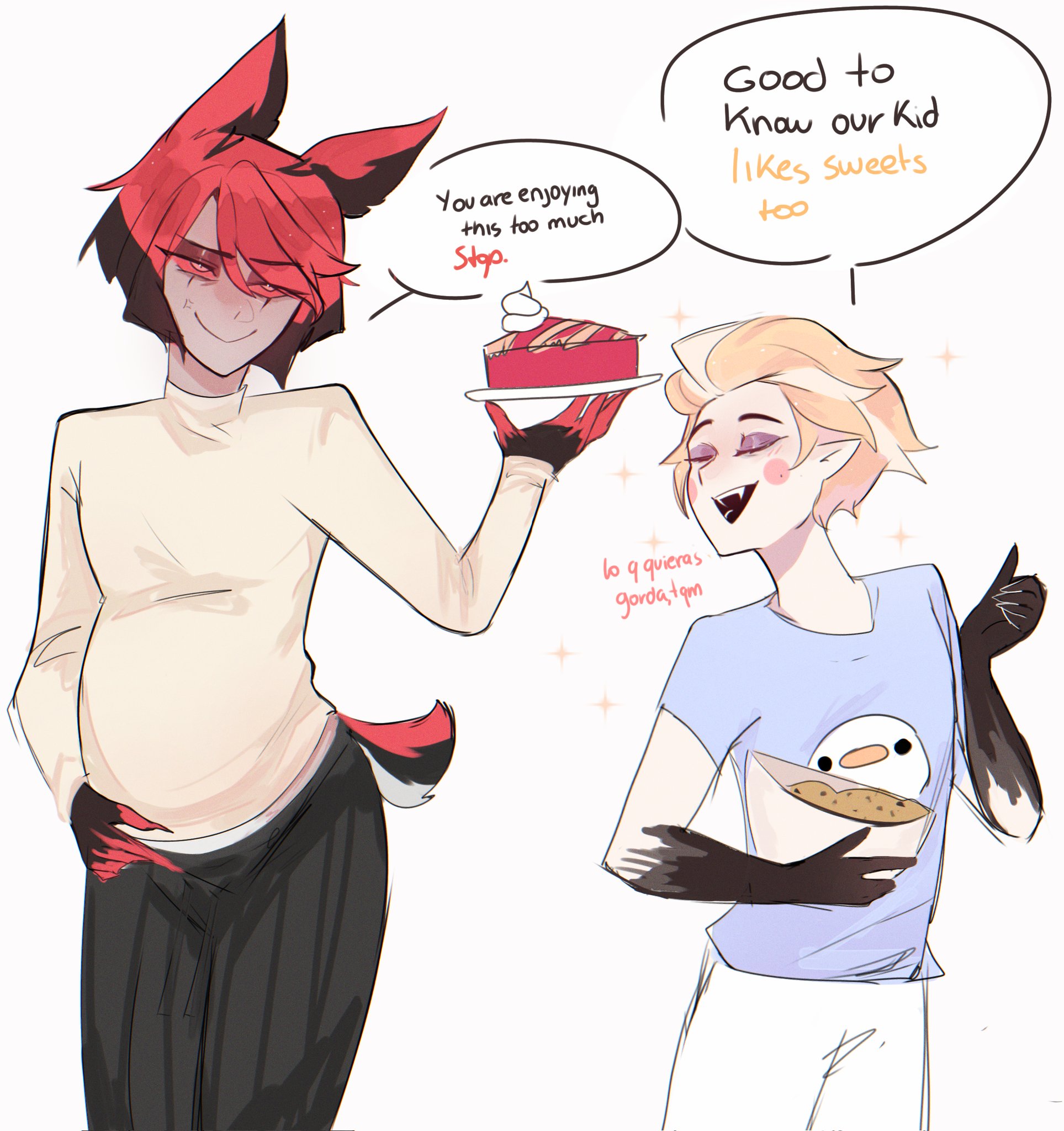 フラン | Comms Open on X: Todo lindo todo panzón radioapple appleradio  duckiedeer alastor lucifer t.coDi6CXnwxuq  X