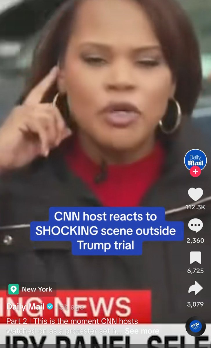 CNN Reporter causes mass panic yelling "ACTIVE SHOOTER "outside new york court house and lights man on Fire