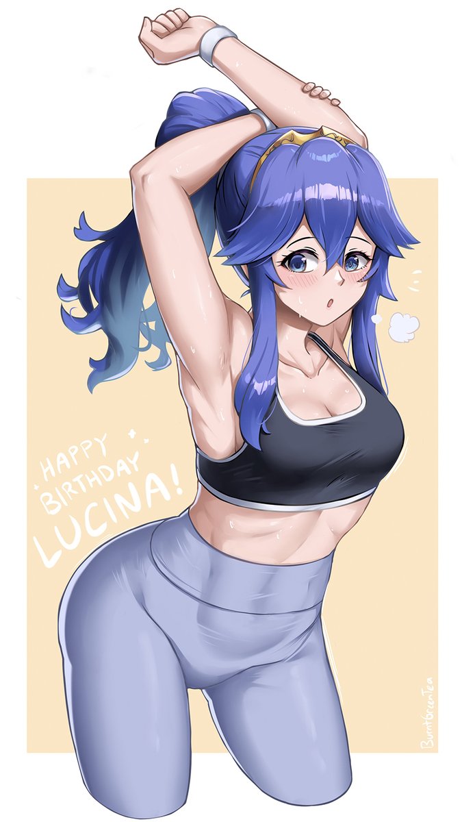 Happy birthday Lucina, that's some cake! #FireEmblem