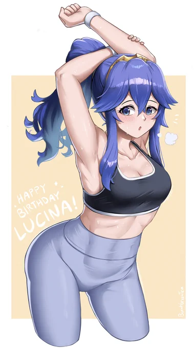 Happy birthday Lucina, that's some cake!#FireEmblem 