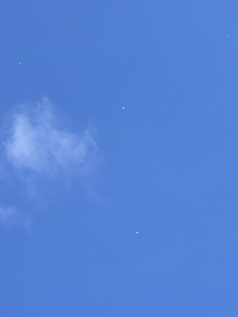 EndeavourSci's tweet photo. Anyone know why there’s garbage falling from the sky in south east Calgary?  #yyc https://t.co/XKoHKya7wi