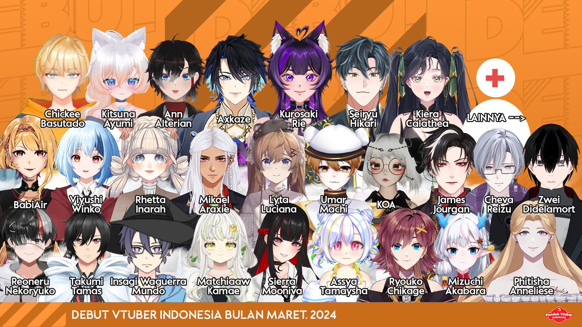 Siapa aja sih VTuber Indonesia yang debut pada bulan Maret, 2024? Yukk cari tau melalui data berikut!
bit.ly/vtuberid2024

Informasi mengenal channel Youtube/Twitch, dan lainnya, ada disana.

#vtuber #VtuberID #idvtuber #VtuberDebut #VtuberUprisings