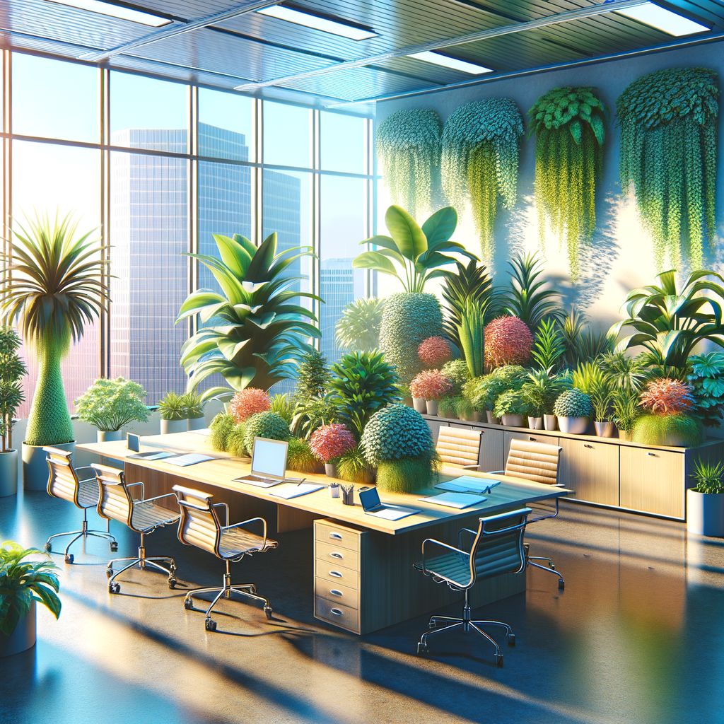 Discover how greenery can rejuvenate your workspace 🍃✨! Explore #AtlantaHouseplants for bespoke plant design services that invigorate your office vibe 🏢🌱 #BiophilicDesign #WorkspaceWellness