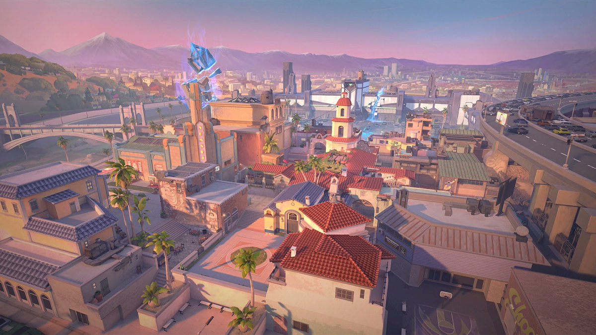 ValorINTEL's tweet photo. Unpopular Opinion: 

Sunset is a Top 3 map currently in VALORANT https://t.co/ghAc2YXXgu