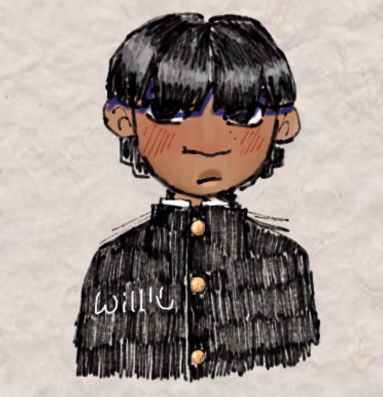 Little baby…. (Ignore jow fucking massive his head s I accidentally made it really big :,(   ) 

        ☆#mobpsycho100
