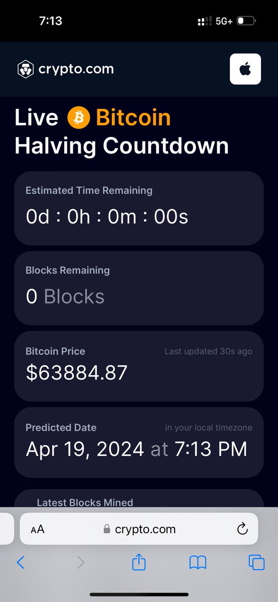 nomadictechiee's tweet photo. one for the books!  $BTC halving is completed

#btc #halving https://t.co/jIPBHA6Aza