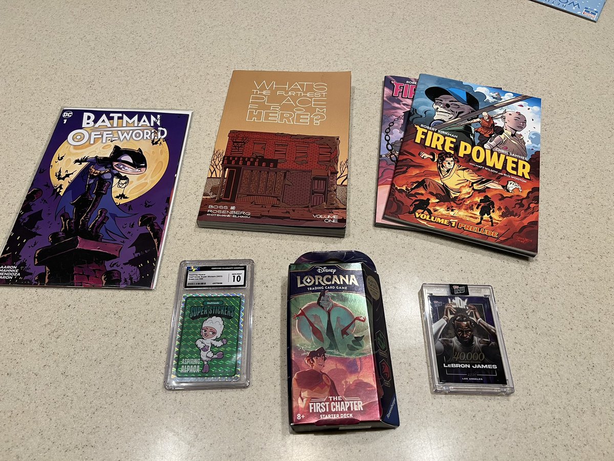 BlazeBTC's tweet photo. GIVE AWAYS FOR TONIGHTS SHOW WITH @JCourageNFT
#SkottieYoung
#ComicBooks
@DisneyLorcana
@veefriends
#Batman
#FirepowerComic
@AshcanPress
@CardPurchaser
#LeBronJames
#40000Points https://t.co/kMTYyPfCMl