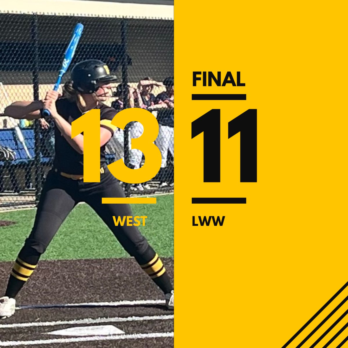 Big win over LWW with a walk off grand slam from Brooke Schwall!