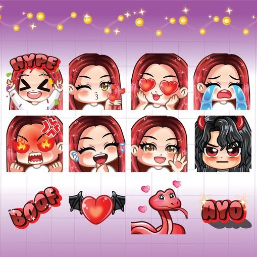 york_321go's tweet photo. NEW THEME OF TWITCH EMOTES......👀🔥
DM NOW TO GET AMAZING EMOTES PACKS🤍
#twitch #twitchstreamer #TwitchEmotes #EmoteCulture #favyoutubers #contentcreators #AnimeArt #vtuber #streamer #Vshojo #kick #kickstreaming #PNG #PNGvtuber
(Reference from web) https://t.co/9P1JubSej4