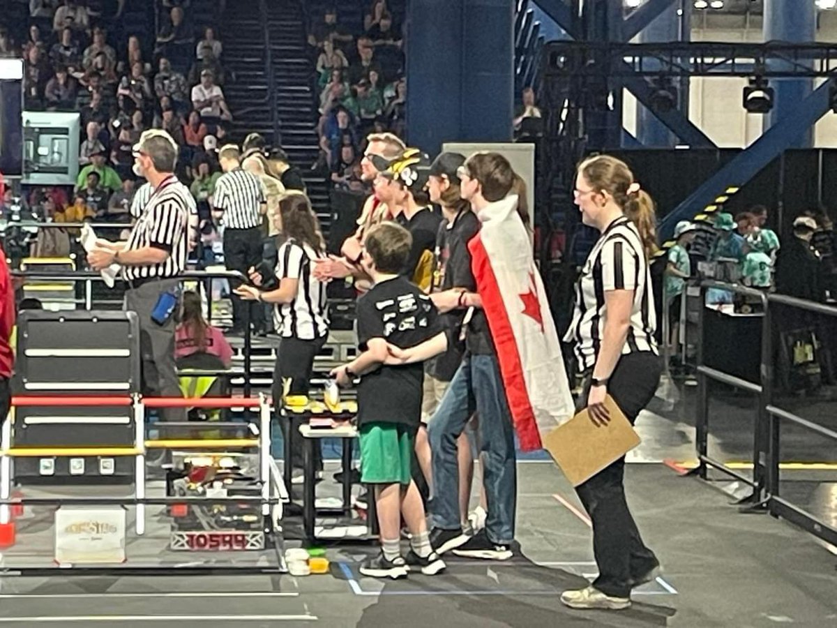 Congrats @FTC10544 Robotics for advancing to semi-finals of World’s Ochoa division tomorrow as 4th place alliance captain. Everyone in @yegmetro @ABheartland @Dow_Canada @CityFortSask @StrathcoCounty & Canada are all really proud of you! Best of luck tomorrow!! #Soarwith10544