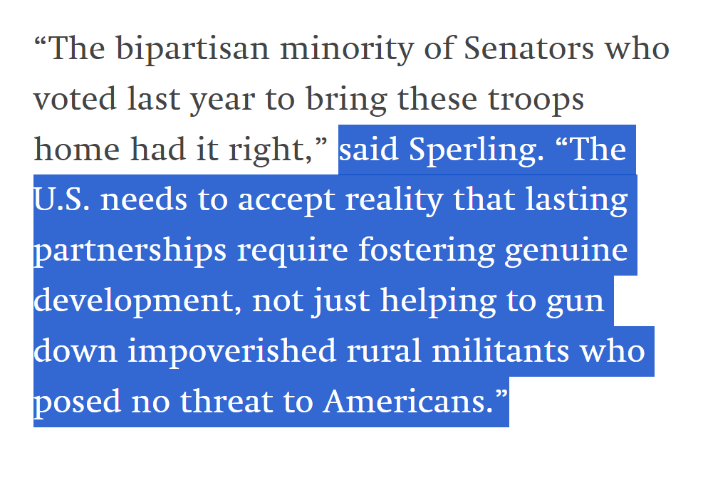 With the US finally forced to end the ill-conceived mission in Niger, maybe there is a chance our leaders will learn this lesson? [from @nickturse @theintercept theintercept.com/2024/03/19/nig…]