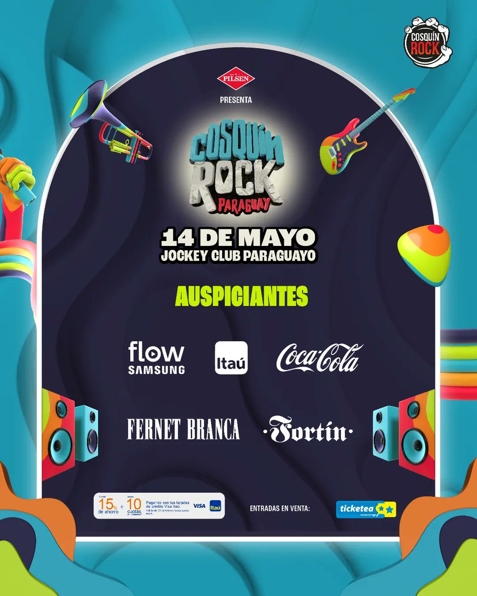CosquinRock Paraguay tweet media
