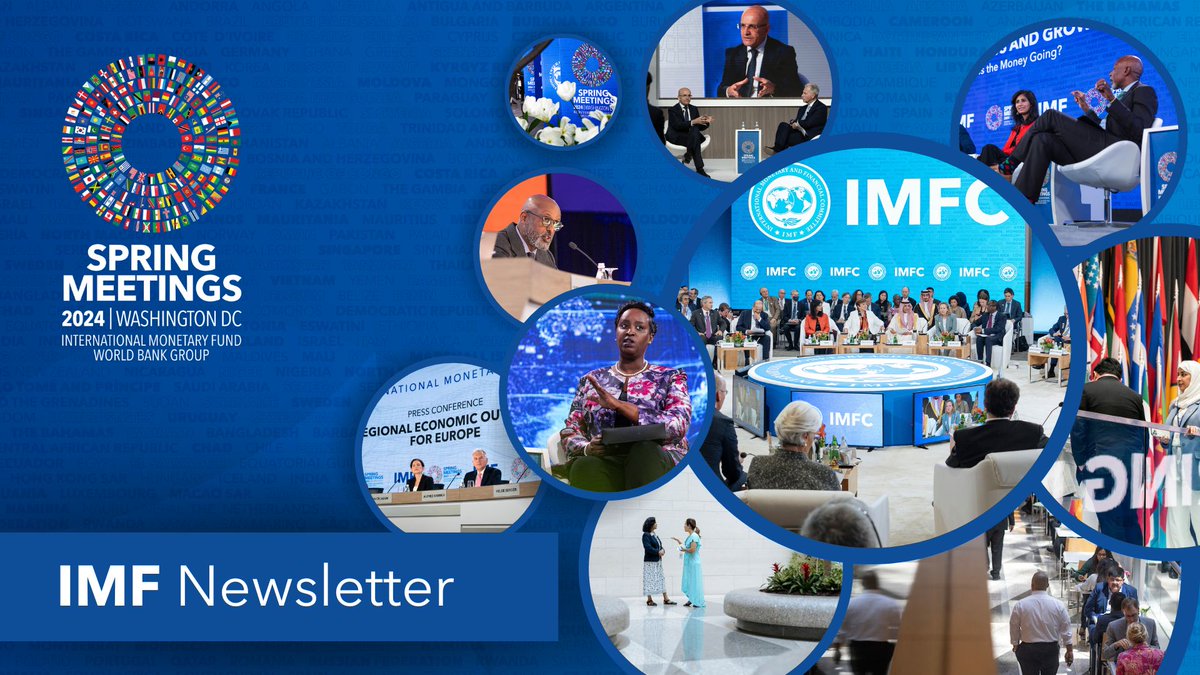 In this special edition of the Weekend Read, we conclude our Spring Meetings with a statement by the IMFC, a seminar on capital flows, regional outlooks for Europe, Africa and Latin America, plus a conversation with Türkiye’s finance minister. Learn more: linkedin.com/pulse/weekend-…