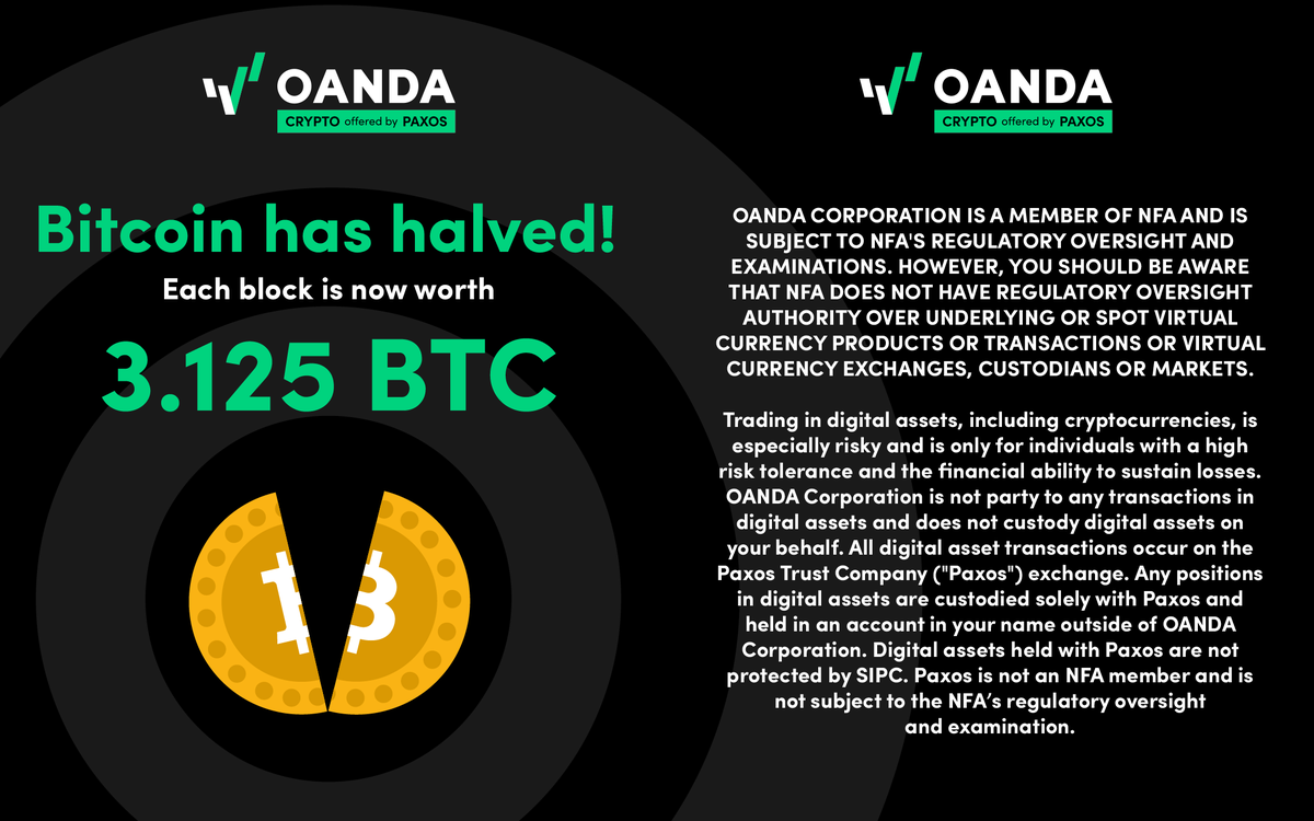 Bitcoin has halved! What next for #BTC? #SmarterTrading