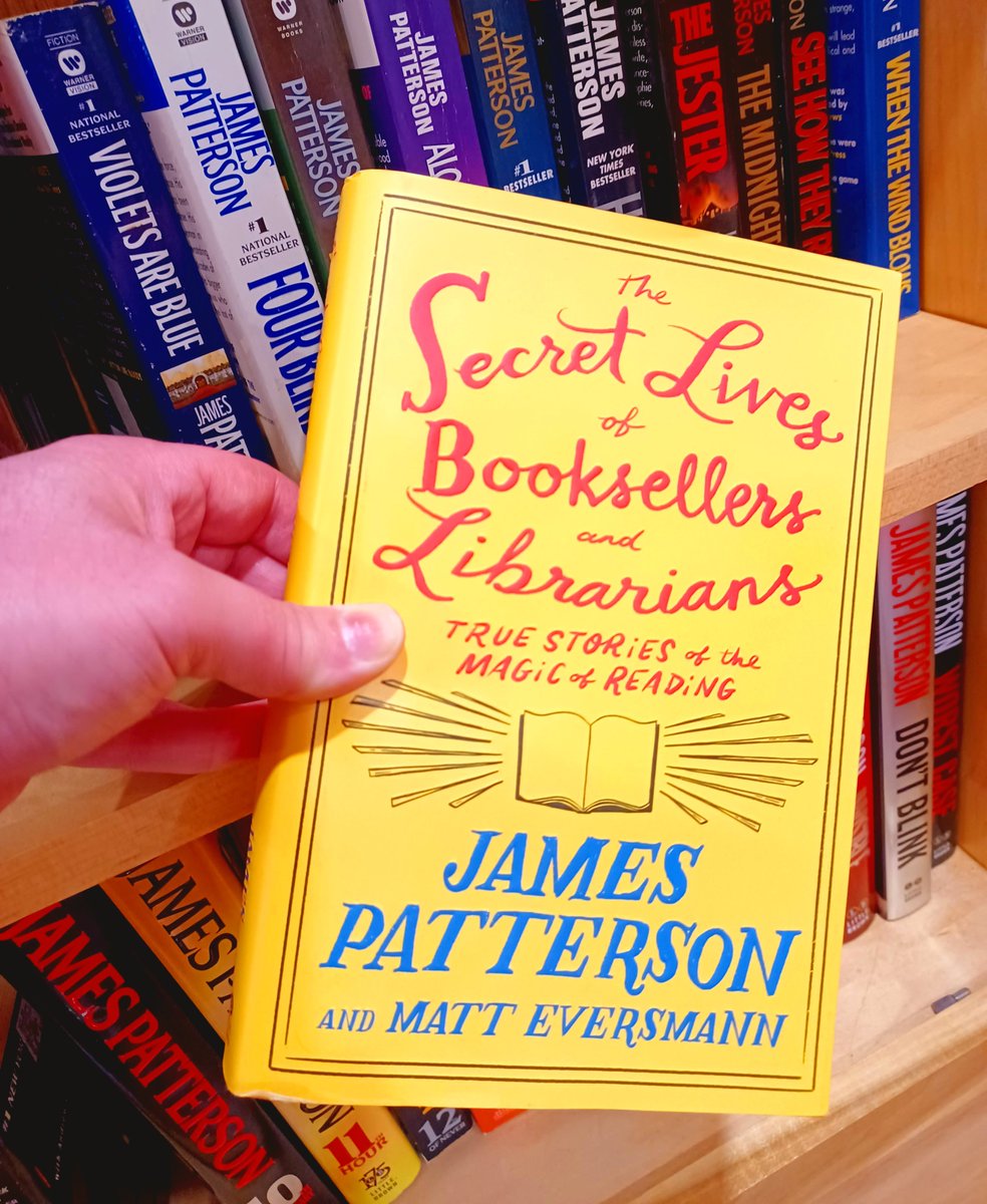 #FridayReads: @JP_Books & Matt Eversmann's THE SECRET LIVES OF BOOKSELLERS AND LIBRARIANS (@GrandCentralPub) -- which beautifully illustrates why book people are the best people. 😍📚