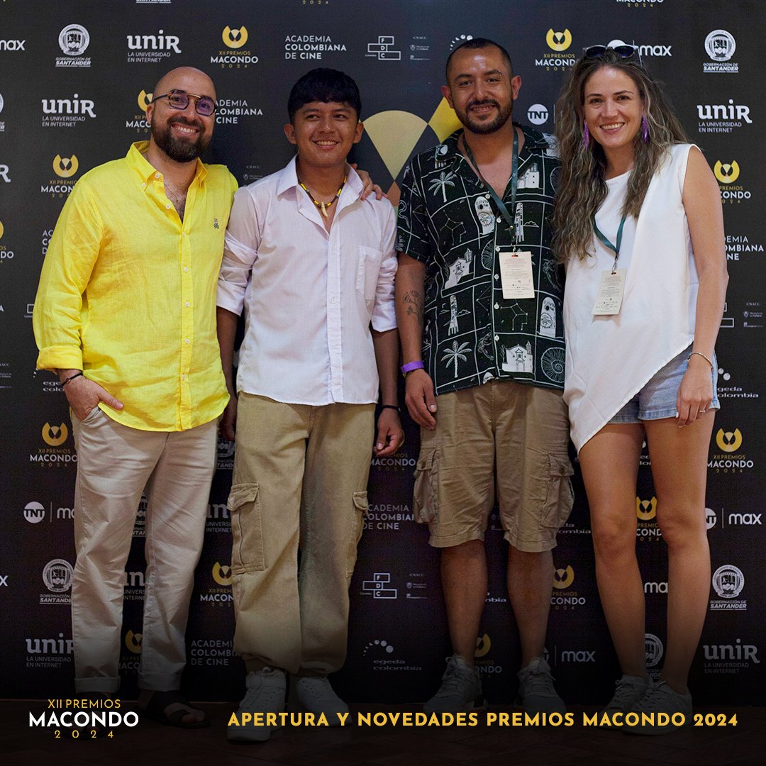 AcademiaColCine's tweet image. 📸 ¡Así vivimos la apertura de la convocatoria para los Premios Macondo 2024!

🎬 ¡Los invitamos a unirse en esta travesía y celebración del cine nacional!

#PremiosMacondo2024 #CineColombiano #FICCI63 #Santander 🏆🎥