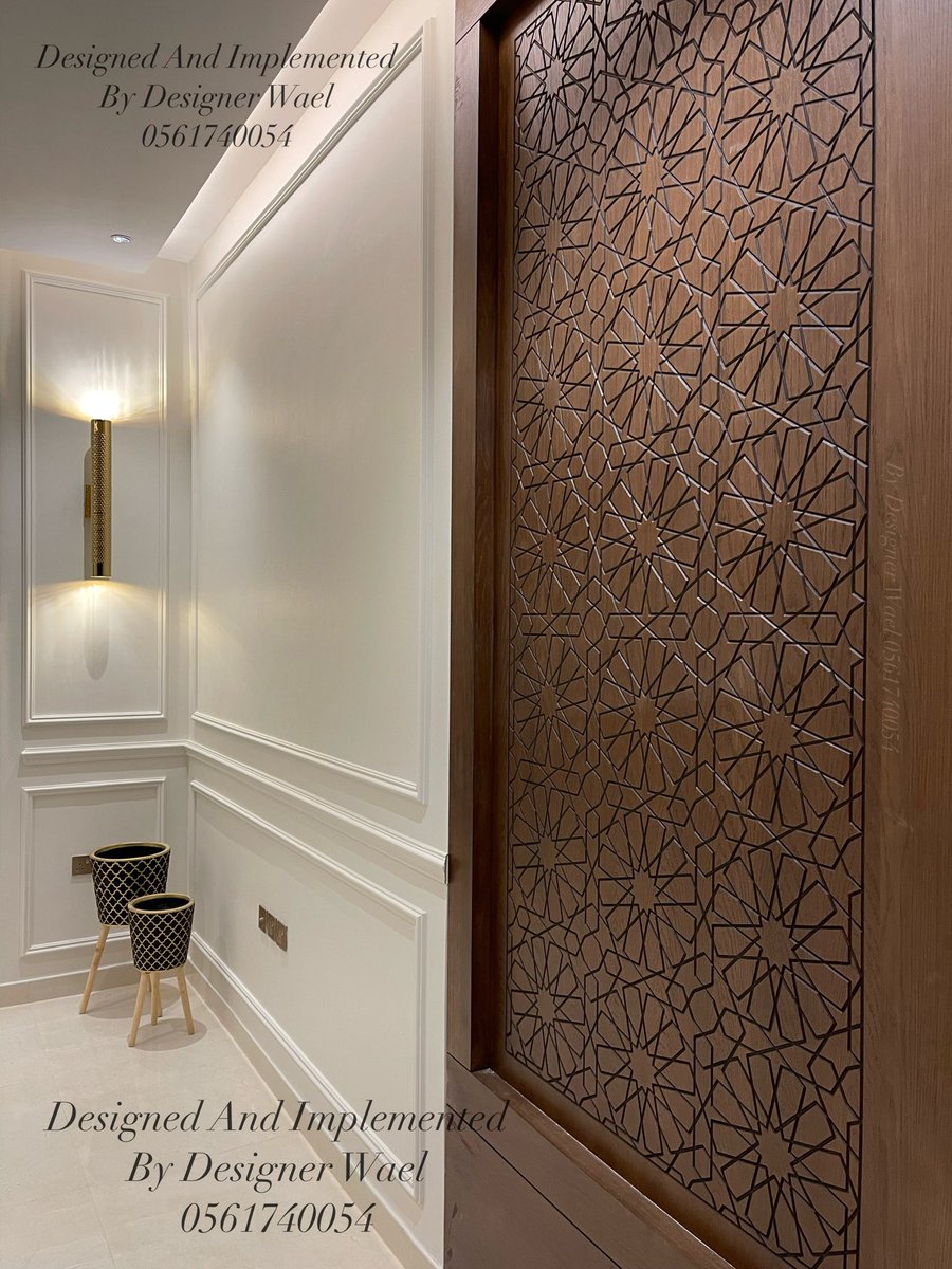 بعملنا هنا كانت الفكرة تتمحور على طراز عربي حديث يركز على البساطة وعلى التفاصيل الصغيرة والخطوط المنحنية والأشكال الهندسية المتناغمة والألوان الدافئة بإختصار طراز اسلامي عربي حديث 👇

#تصميم_داخلي #ديكور_داخلي #ديكورات_حديثة