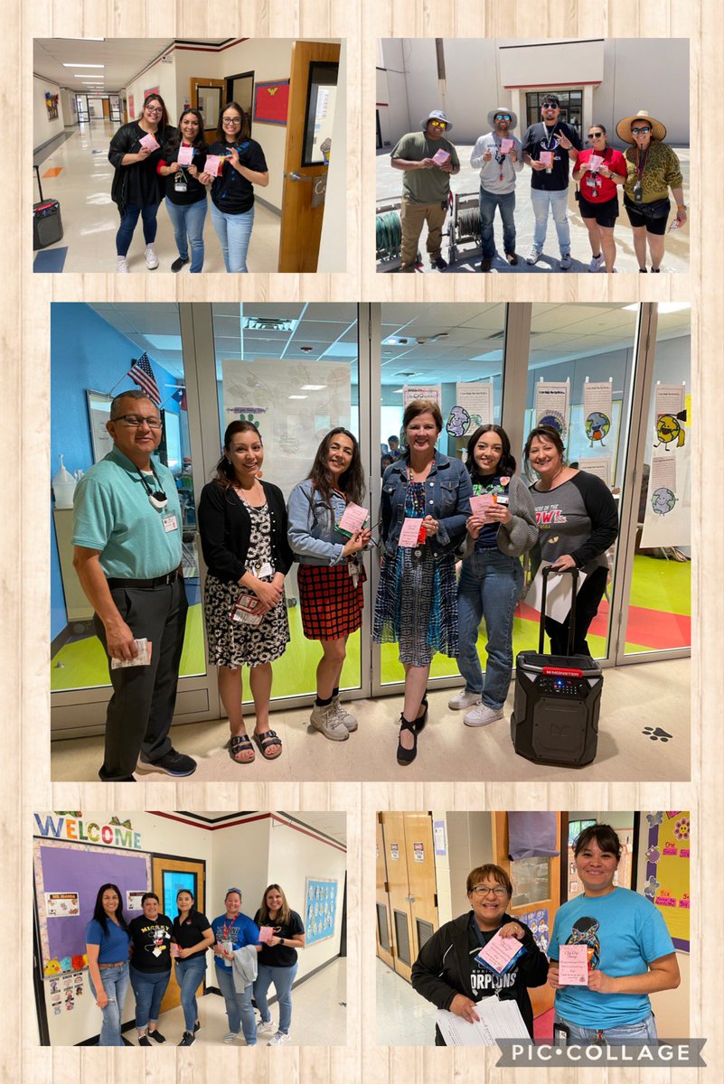 Chip Chip Hooray! We appreciate your hard work each &amp; every day! Thank you for ALL that you do at CTW! <a href="/ctwpanthers/">Carroll T Welch</a> <a href="/DGarcia_CTW/">Daisy Garcia</a> <a href="/gabrielle_clint/">Gabrielle Guerrero</a>