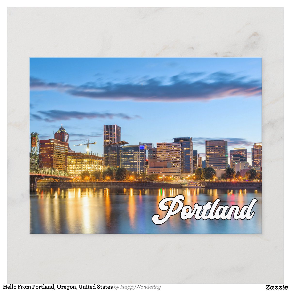 Hello From Portland, Oregon, USA Postcard→zazzle.com/z/1wahpgd0?rf=…

#Postcards #Traveling #Souvenirs #Photography #Stationery #Tourism #Vacation #Greetings #MultnomahCounty #PDX #PacificNorthwest