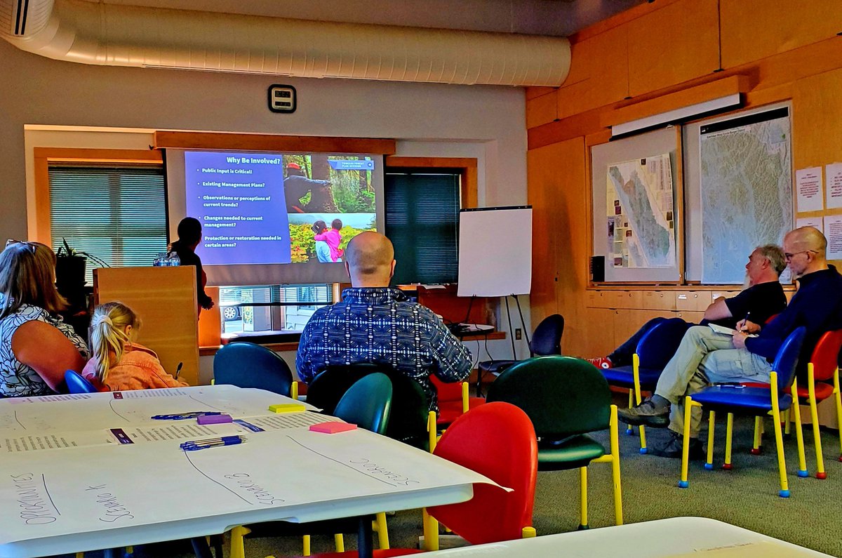 Community workshops for the Forest Plan Revision are coming to Yakutat, Saxman, Wrangell, Petersburg and more! 

See the schedule here: buff.ly/3TJrsEr