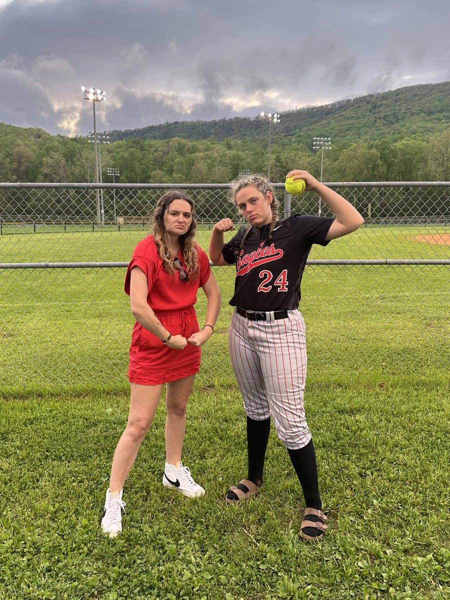 The niece hit (another) home run tonight.