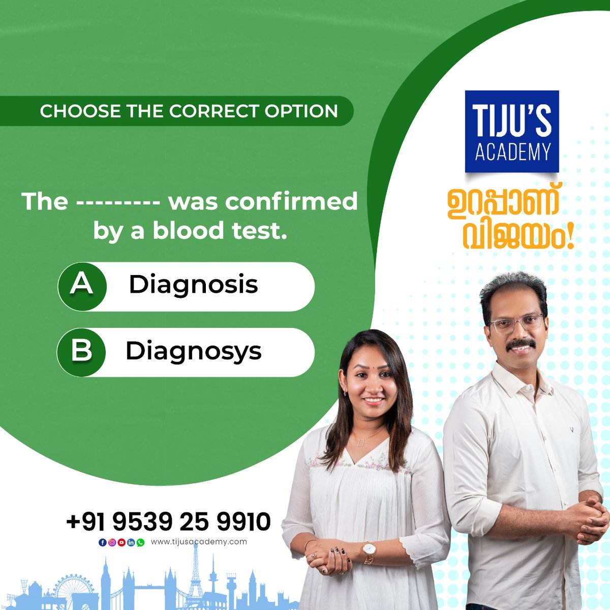 tijusacademy's tweet photo. ✅Choose the Correct Option.
✅Comment Below !!! 
✅The answer will be explained on OET Serious Mistakes (YouTube &amp; Facebook Live)
Stay Tuned !!!
#oetclasses #tijusacademy #oetwriting #oetgrammar #oetexam #oet #oetexampreparation #grammar #oettips #oettip https://t.co/XCqdxV82y7