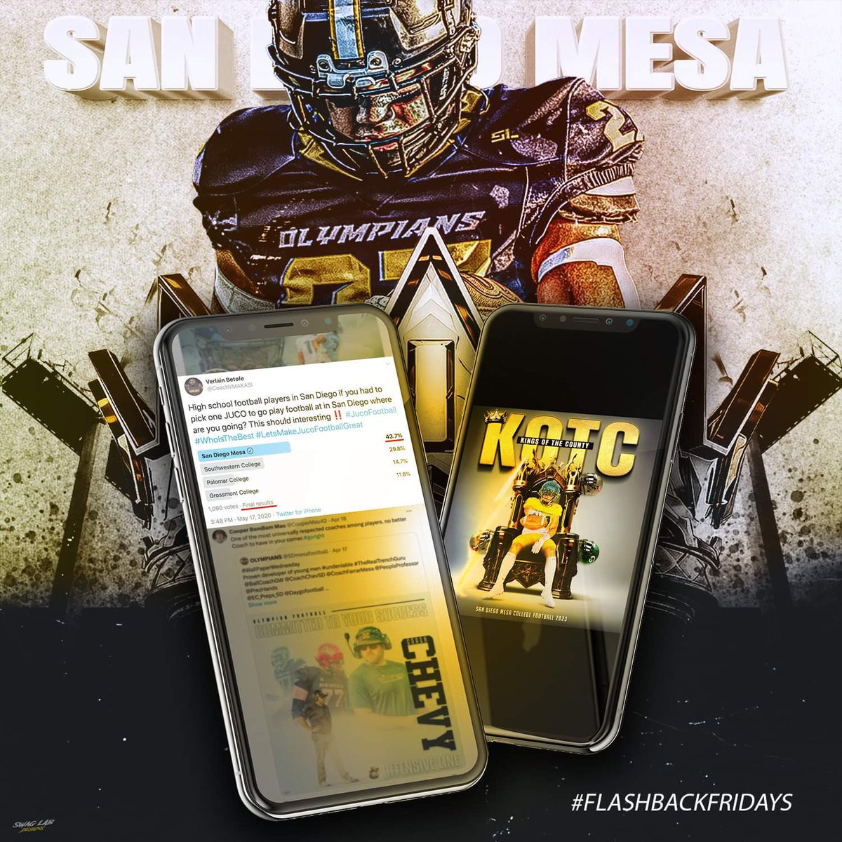 SDmesafootball's tweet image. #FlashbackFridays - Worked hard to re-build our program. Earned this! Haven’t looked back since. #BALLIN #NextLevelProgram #undeniable 
@BallCoachGW @PrezHands @CoachChevSD @EC_Preps_SD @Daygofootball @scfafootball @CoachFarrarMesa @PeoplsProfessor