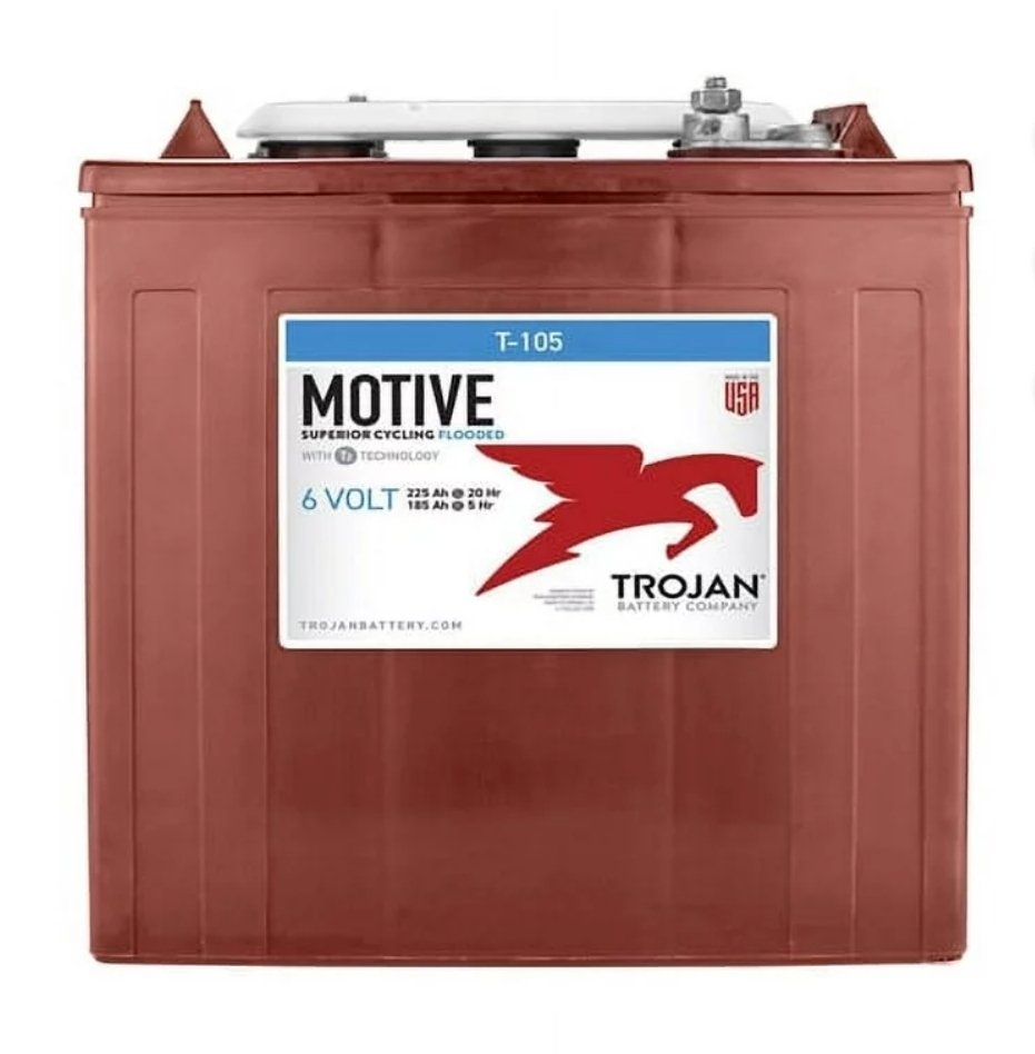 BattWhseVA's tweet photo. Golf Cart season is in full swing. We carry a variety of Gold Cart Batteries by Trojan, Crown, US Battery and more. Our most popular part numbers are the T-105, T-875 and T-1275 in 6Volt, 8Volt or 12Volt capacity. https://t.co/lnrZXCqPMb