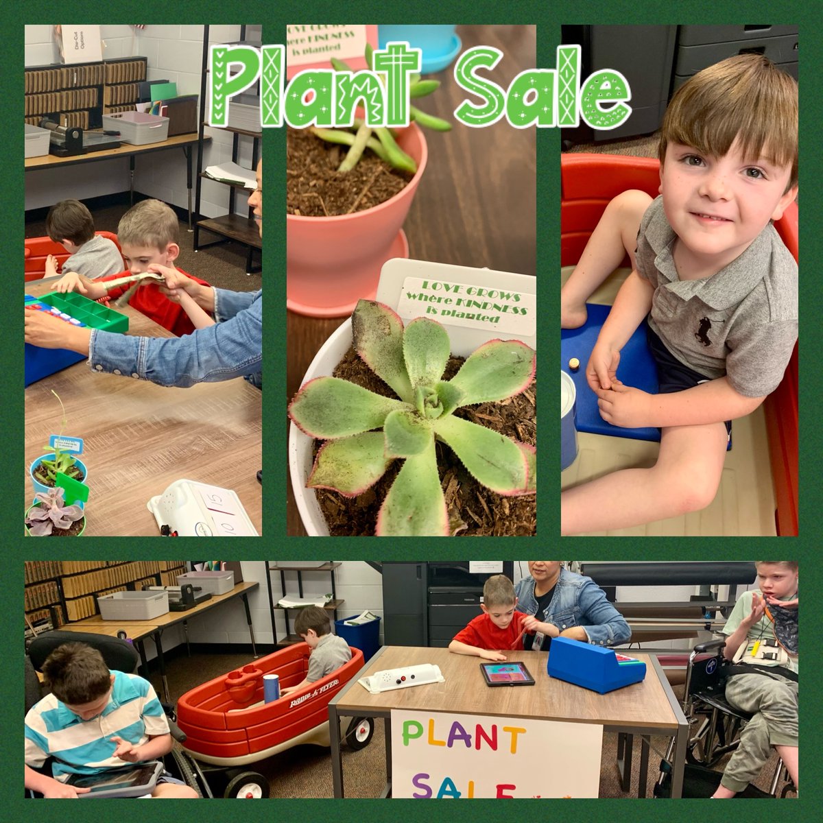 Such fun at our plant sale today! We learned that teachers really like plants!🪴 @FreyElementary @CCSDSpecialEd @lbailey801 @fakfamily