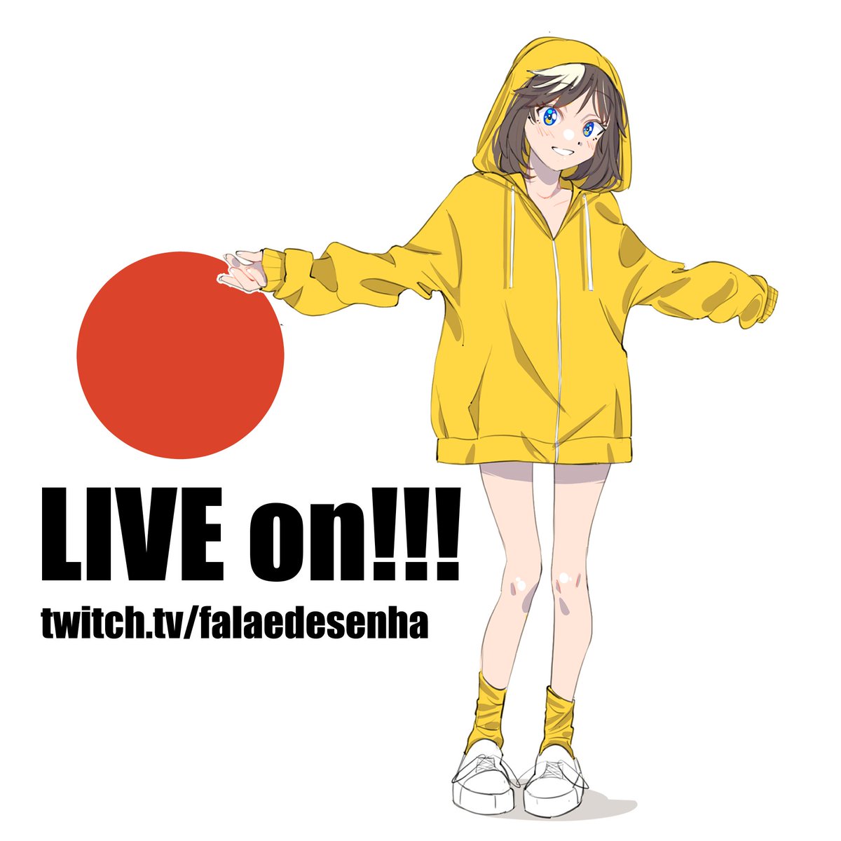 estamos on! Fala e Desenha!
twitch.tv/falaedesenha