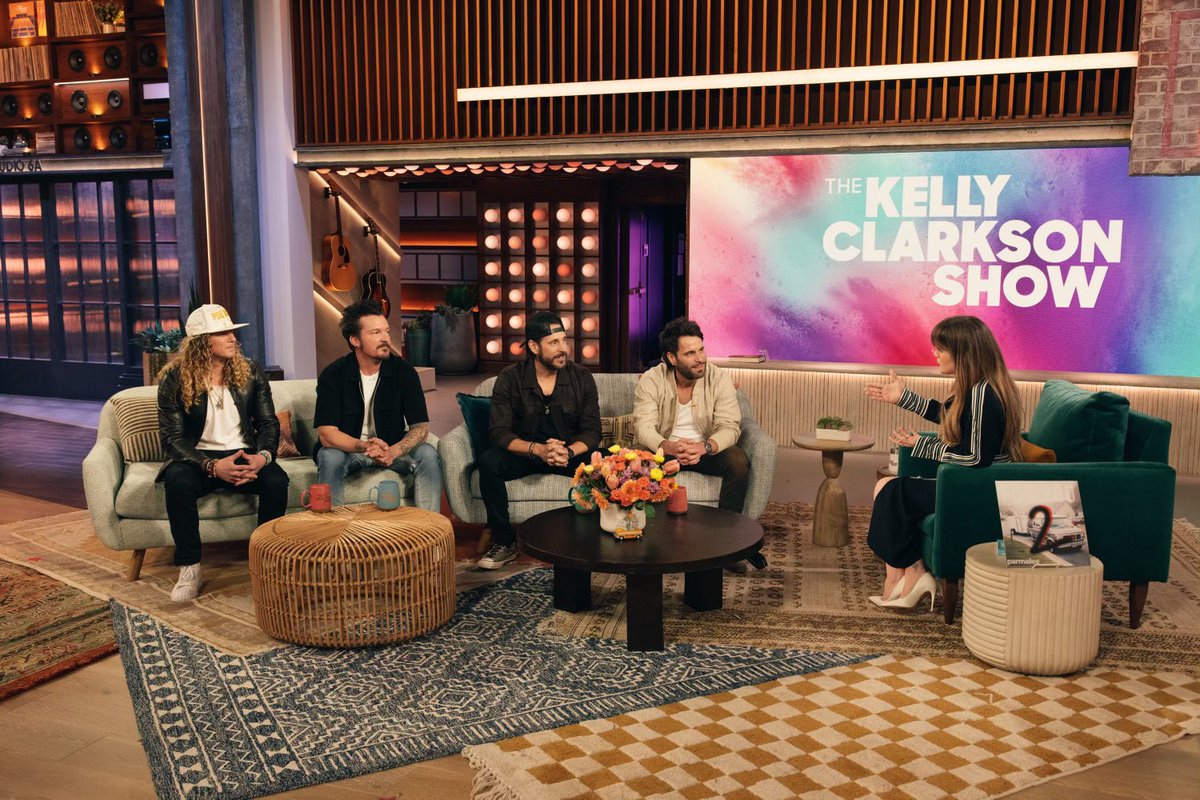 parmalee's tweet image. If you missed us today on @KellyClarksonTV check it out here youtu.be/cupZ29MDckU?si…
