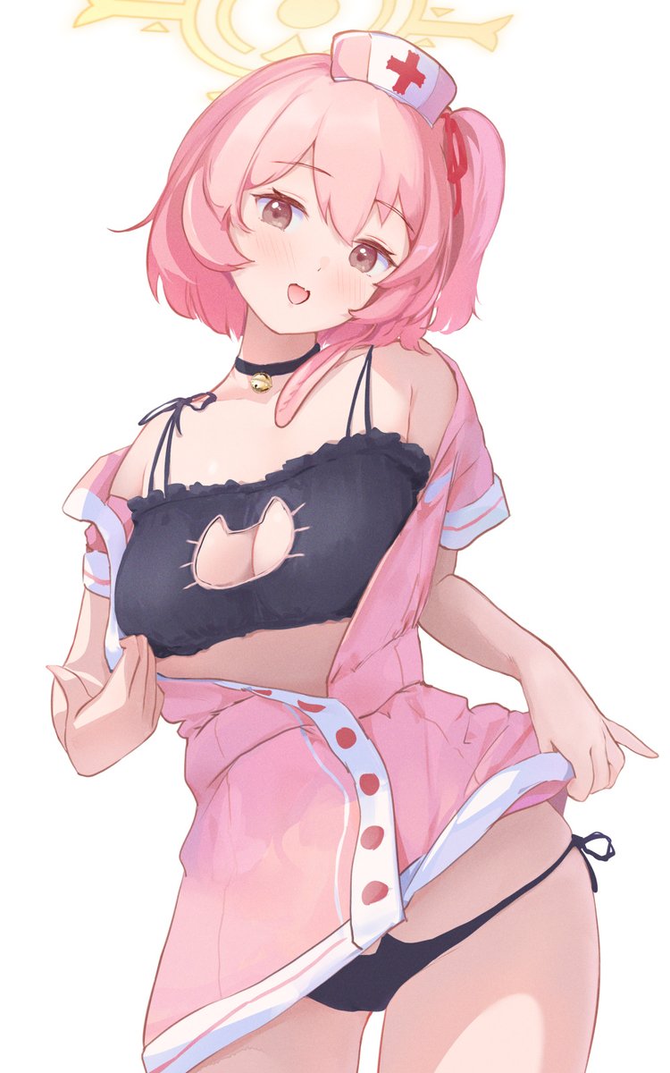 鷲見セリナ(ブルアカ) 「セリにゃん 」|ryh4のイラスト