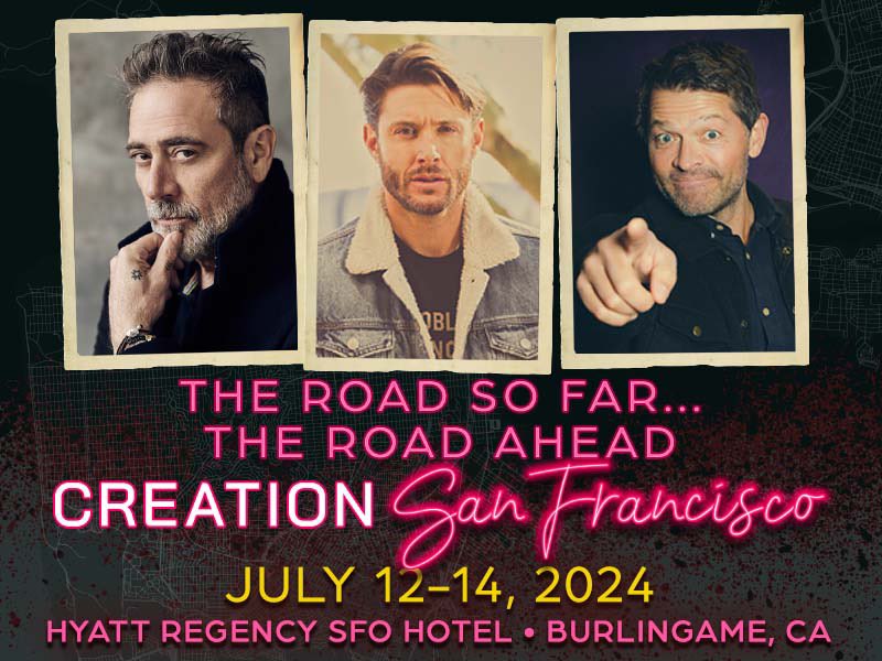 The Road So Far Tour is headed to the San Francisco area July 12-14, 2024! We're offering 10% off all available admission passes, photo op, autograph and special event tickets! Sale ends Monday, April 22 at 9:00 AM PST. Get tickets here: bit.ly/CreationSF