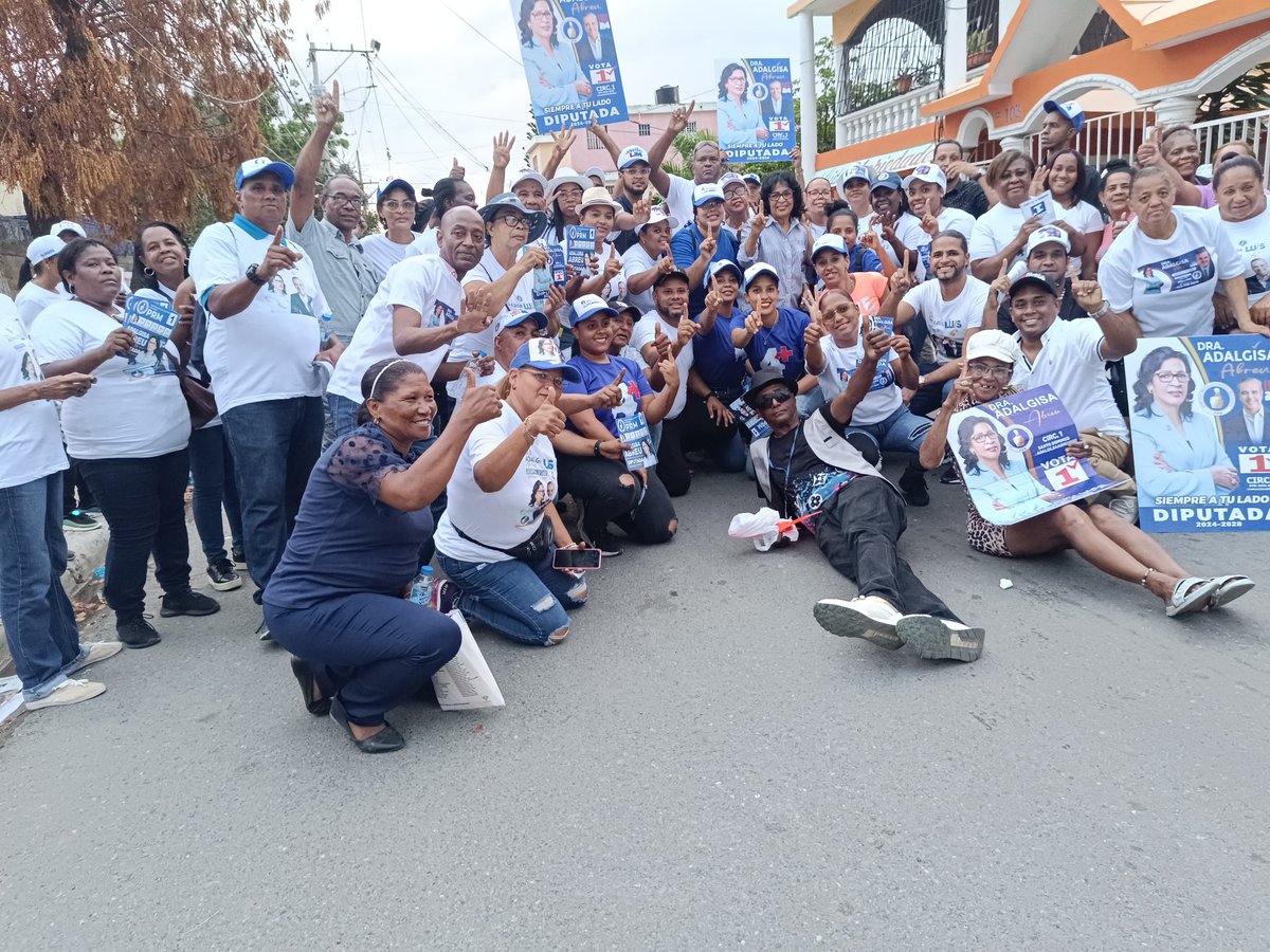 Un Equipo Elite  en la circunscripcion NO-1 de SDE #VolveremosAGanar 2024-2028 #TuDiputada