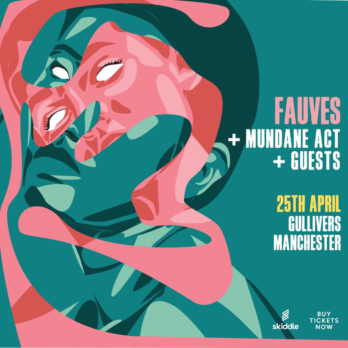 mundane_act's tweet photo. Come down to @gulliverspub Manchester 25th April and see us support @LesFauvesGLA 

#manchestergigs #northwestmusic https://t.co/jgSfs2Ekmb