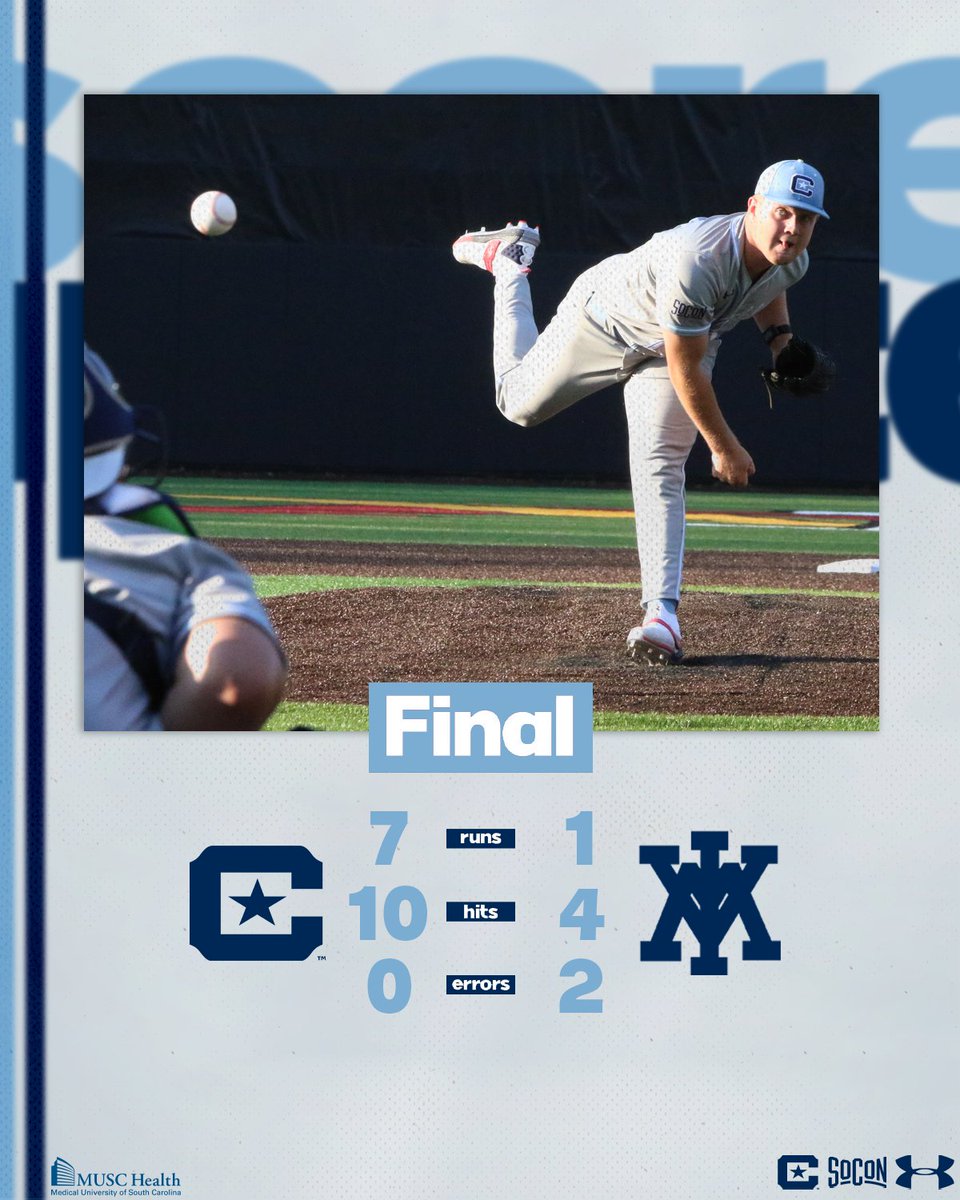 BULLDOGS WIN!!!

The Bulldogs take game one against VMI off a stellar performance from Sam Swygert!

#OurMightyDogs