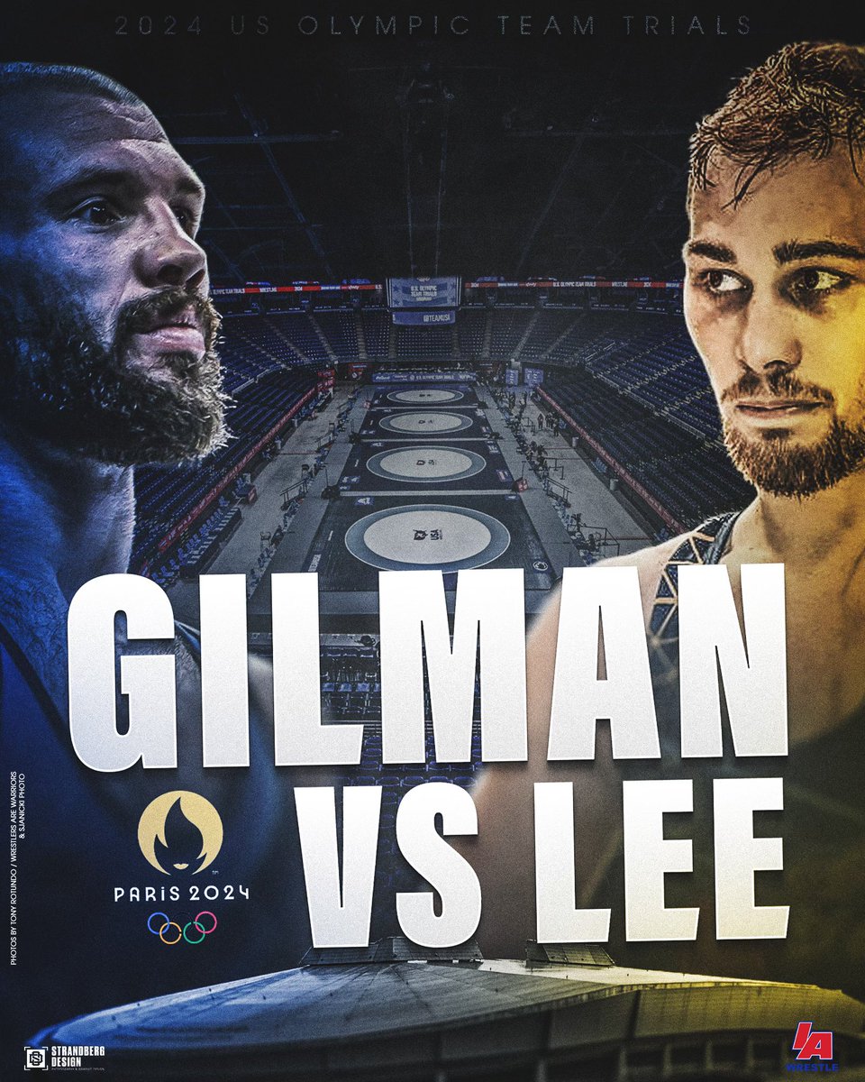 The matchup is set 🇺🇸 Former Hawkeyes will square off for Olympic team spot. Thomas Gilman vs Spencer Lee