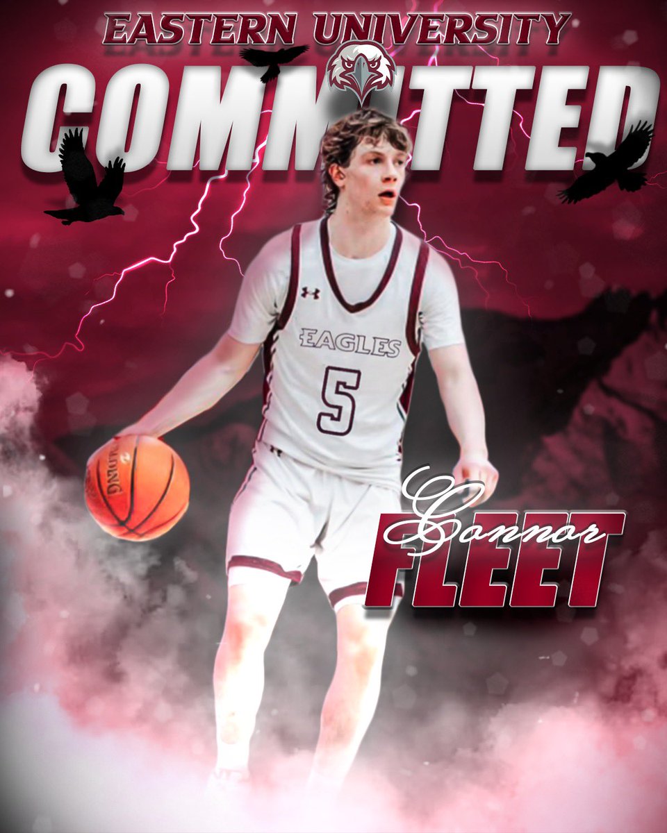 Excited to announce my commitment to Eastern University!