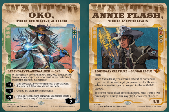 Laster today at 4:30pm AEDT I'll check out the new @wizards_magic set Outlaws of Thunder Junction! #MTGThunder - Sealed as always as my favorite way to explore a new set. Avail now! magic.wizards.com/en/products/ou… #AddToHeartKDLEXConcert Love these Wanted Poster style cards!