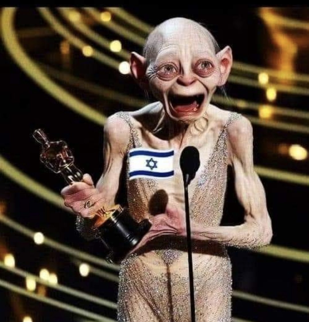 E l'Oscar per la migliore interpretazione va a #Israele per aver interpretato la vittima