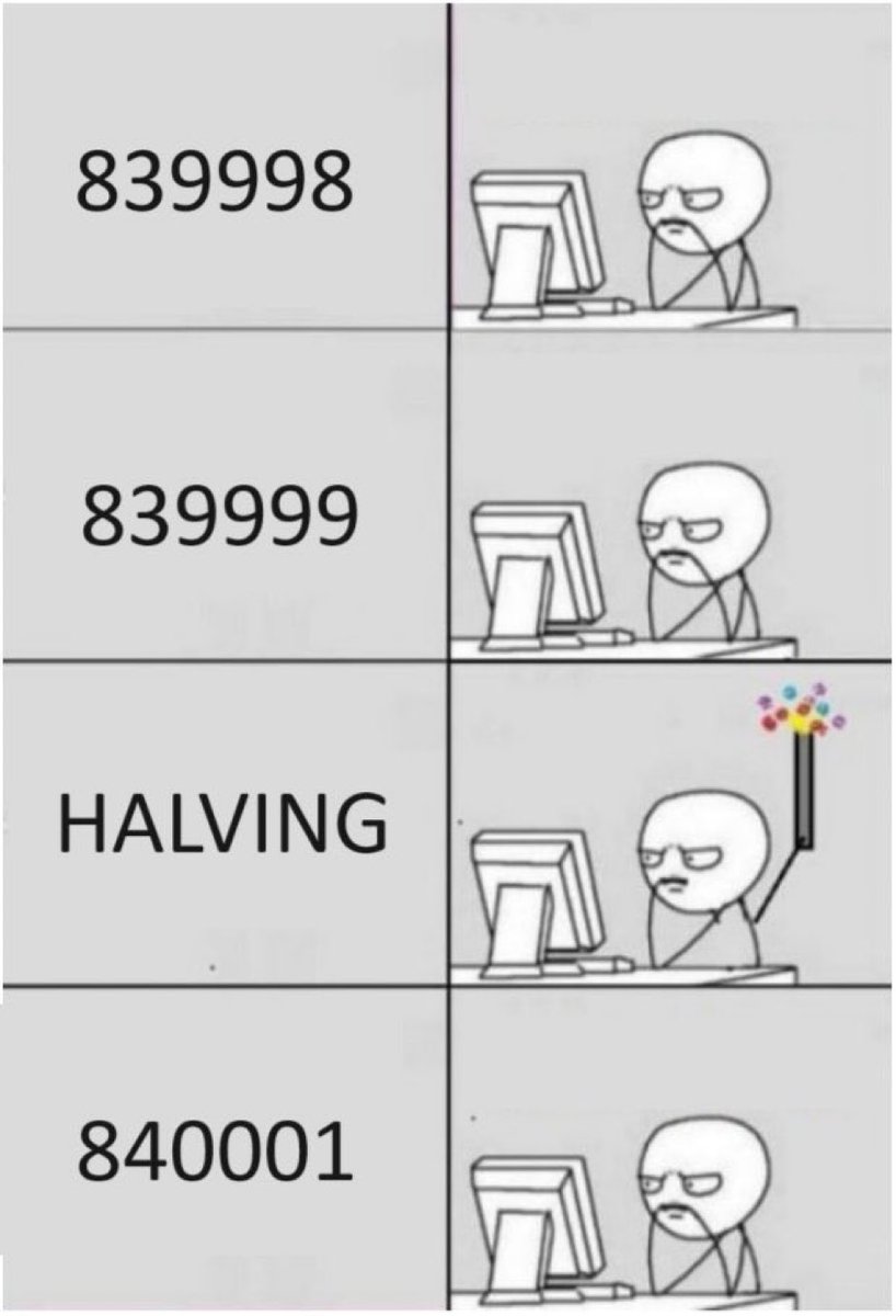 Feliz halving! A seguir construyendo 🚀