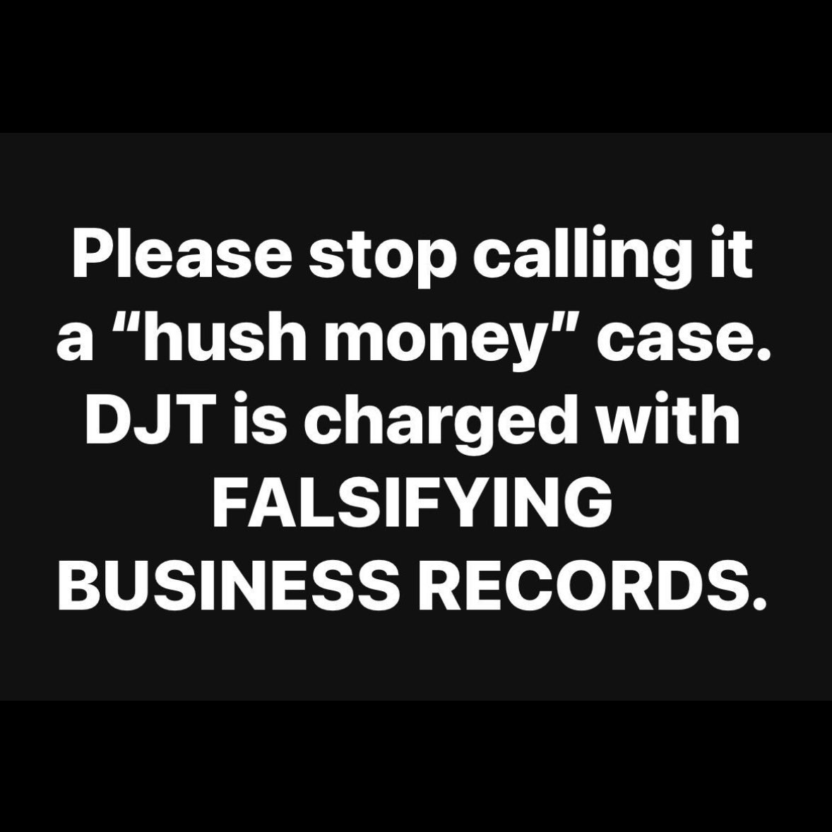 Falsifying business records in order to commit campaign finance fraud. ✅