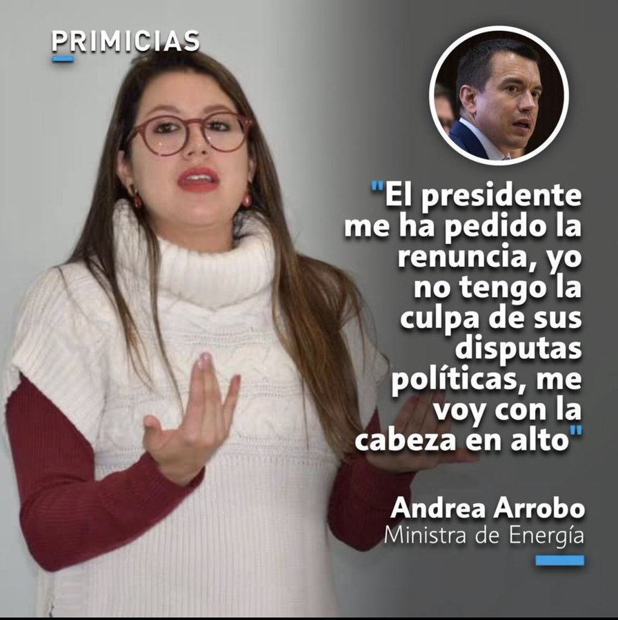 Emilian36754510's tweet photo. EL HIJO DE VILMA ANDRADE HA SIDO EL ESPOSO DE LA MINISTRA ANDREA ARROBO por ahí las malas lenguas dicen por ahí hay robo, no olvidemos que Vilmita es embajadora en España allá donde Noboa exigió farra, y para colmo este hijito atropello borracho a un menor, mira tú que calaña. https://t.co/7uym1p40uY