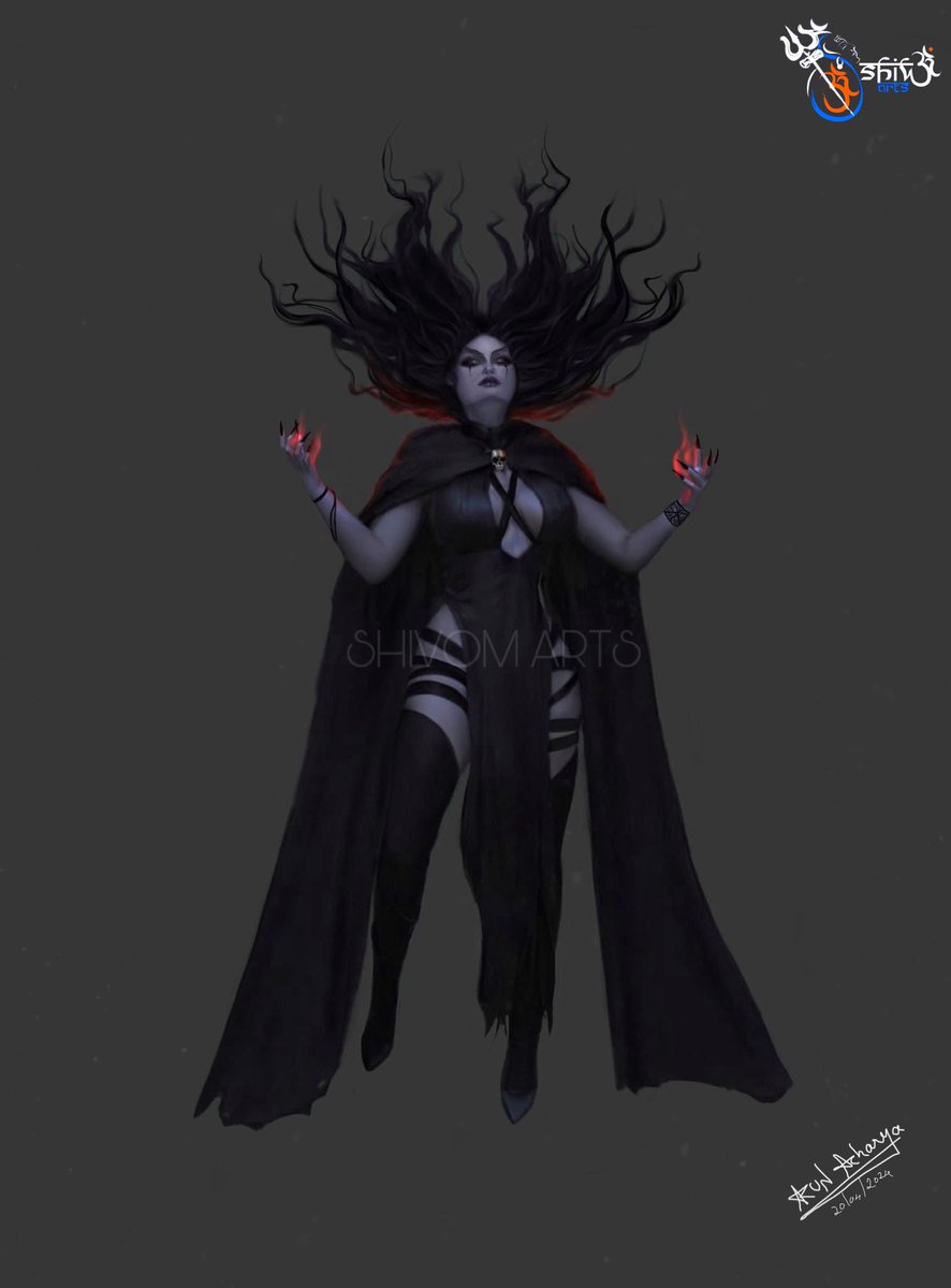 shivomarts's tweet image. Supreme Sorceress

#Sorceress #Witch #ShivomArts