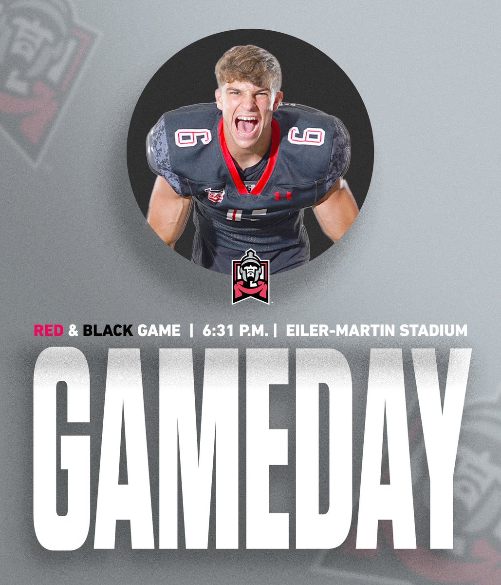 Join us at Eiler-Martin Stadium this evening for the annual @esu_football Red &amp; Black Game!

🆚: Red &amp; Black Game
🕛: 6:31 p.m. 
🔗: linktr.ee/ESUWARRIORS 

#WhereWarriorsBelong