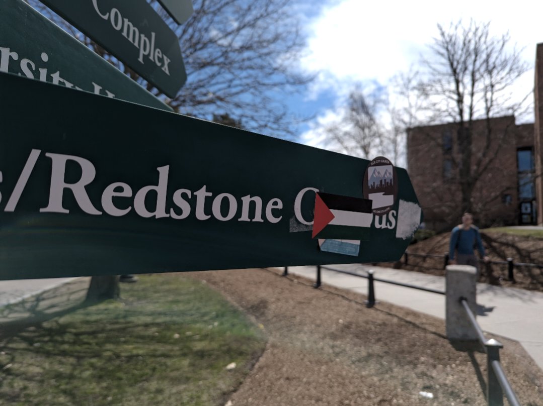 'UVM Police say a 21-year-old student was cited for multiple charges of unlawful mischief.'

What mischief is happening at UVM? To find out more, come on a tour of Redstone Campus graffiti on a sunny April day.

#btv #graffiti #uvm